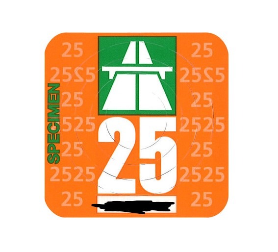 SONDERANGEBOT Autobahnvignette 2025