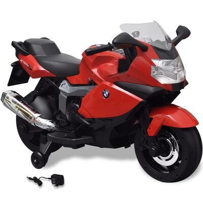  vidaXL BMW 283 Elektrisches Motorrad für Kinder Rot 6V