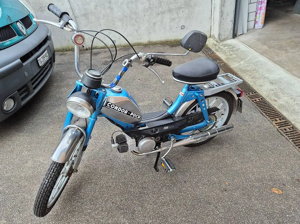 Puch Condor X 30 NL 2 Gang - handgeschaltet blau