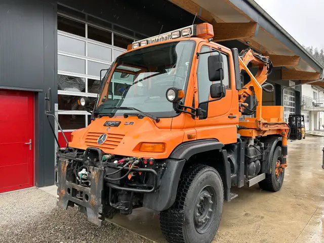 UNIMOG, U500 mit MULAG MHU800, Kommunaldienst