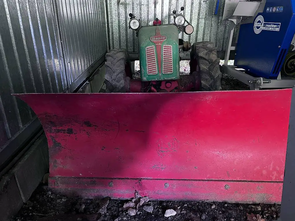 Rapid 606 motormäher mit verschiedene teile