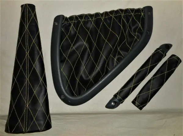 5 Teile Leder Set Smart Fortwo 450 alle LederFarben