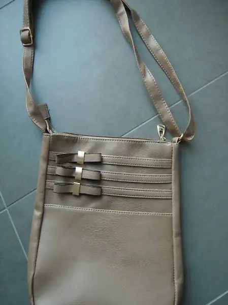 Hellbraune Damentasche, unbenutzt