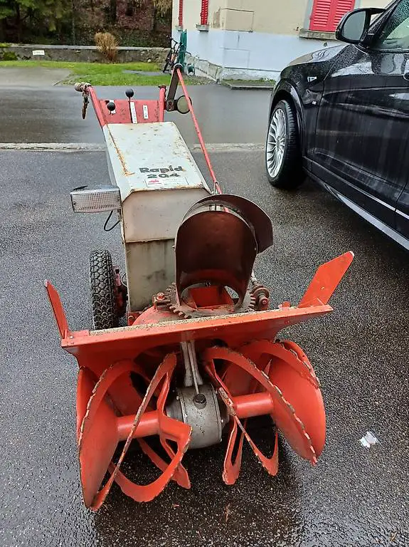 Rapid 204 -Schneefräse -Einachser -Kein Rapid -S -505 -606-