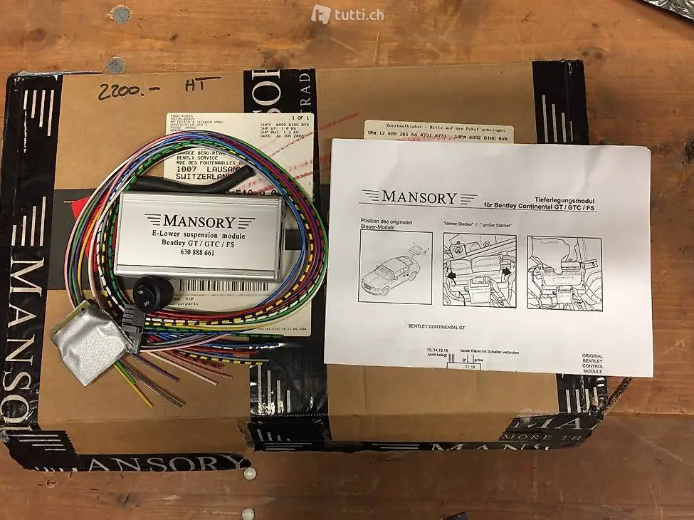 Bentley GT Costomization programme? MANSORY Code: 630 888 66