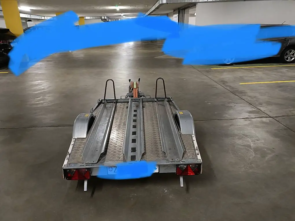 30-Fr pro Tag Motorrad Anhänger