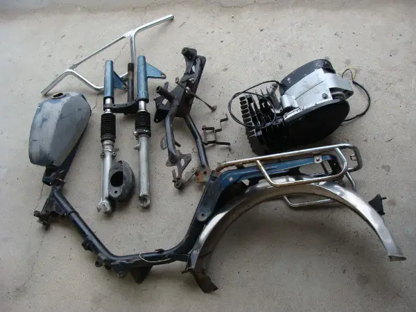 Mofa teile KTM Alpha 503 mit Motor