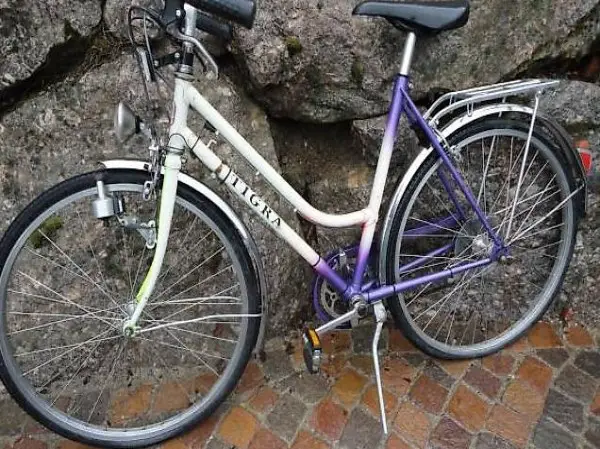  Tigra uralt, mit gebogenem Lenker