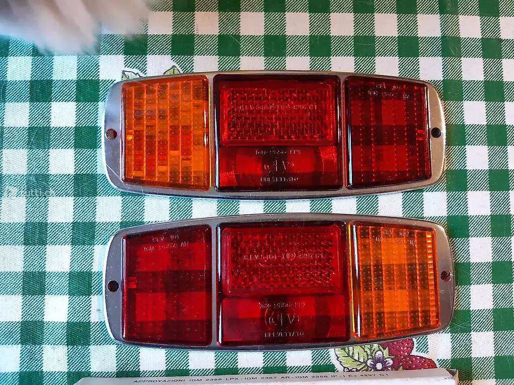 vetri o cppette CEV fanale post. furgone o motocarro epoca