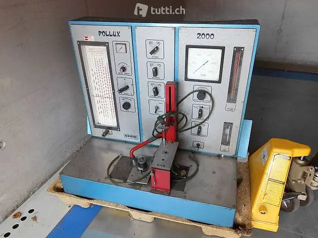 profesioneller Vergaserprüfstand Testbank aus Konkurs