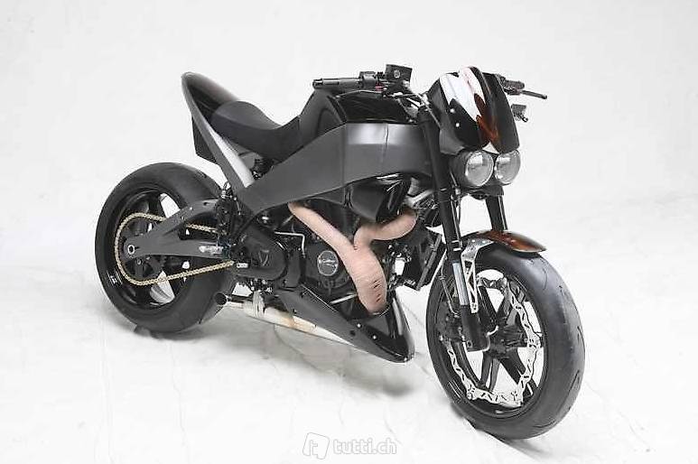 BUELL XB 12S - Komplettumbau - Custombike - 240 Reifen