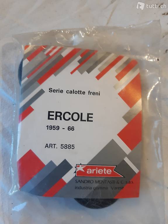 Moto Guzzi Ercole serie calotte freni in gomma