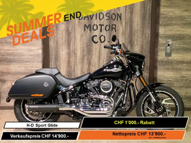 harley-davidson flsb 1745 softail sport glide 107