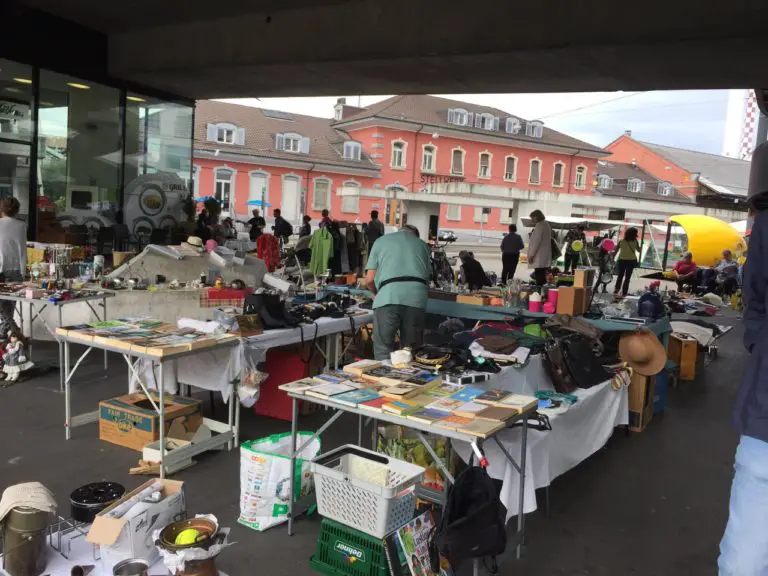 24.01.2026 Flohmarkt auf dem Vogesenplatz Basel-Stadt